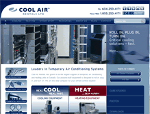 Tablet Screenshot of cool-air.com